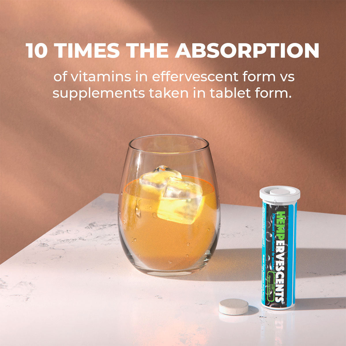 Effervescent Multivitamin Tablets with CBD